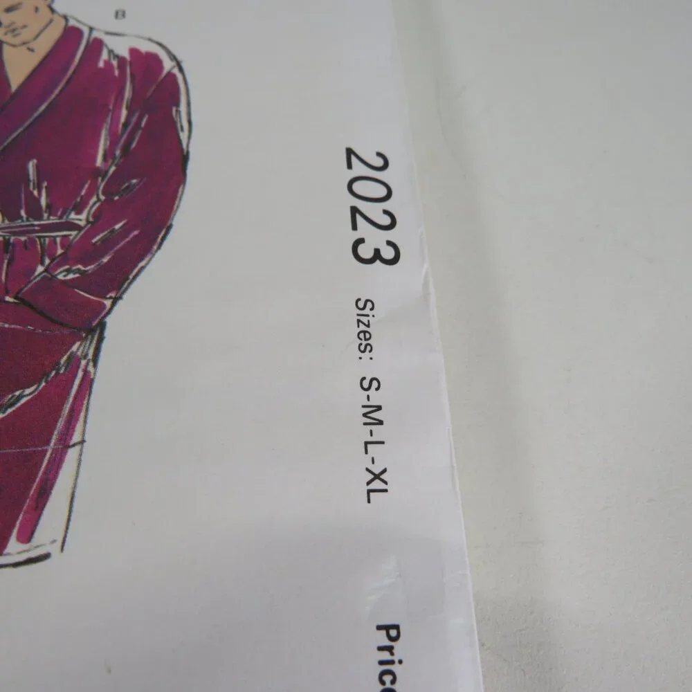 Kwik Sew 2023 Clothing Pattern Men's Robe S-XL UNCUT Easy